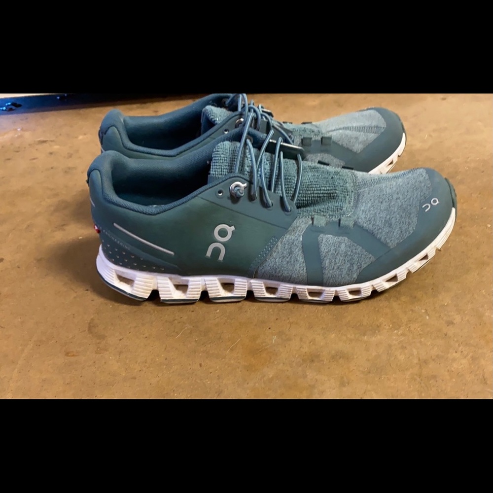 On cloud running shoes
